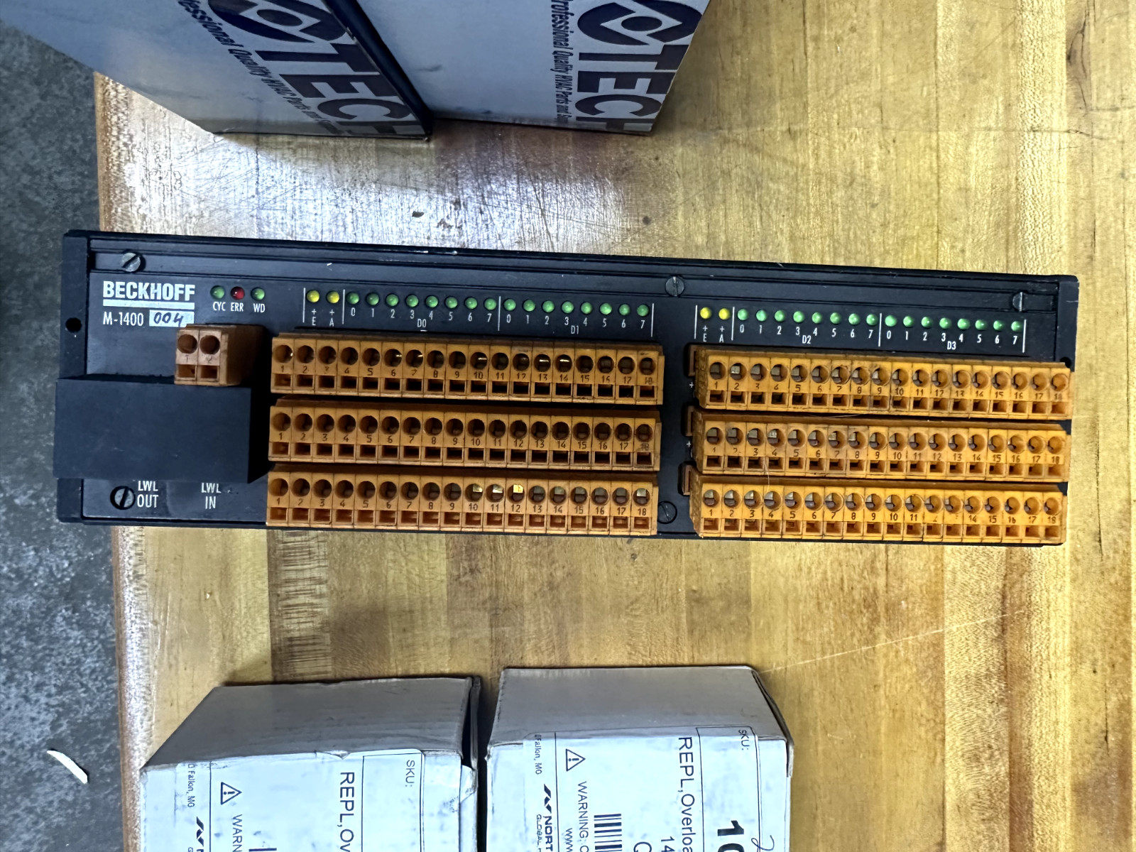 Beckhoff M-1400 Parallel Ein-/Ausgabe Module W93