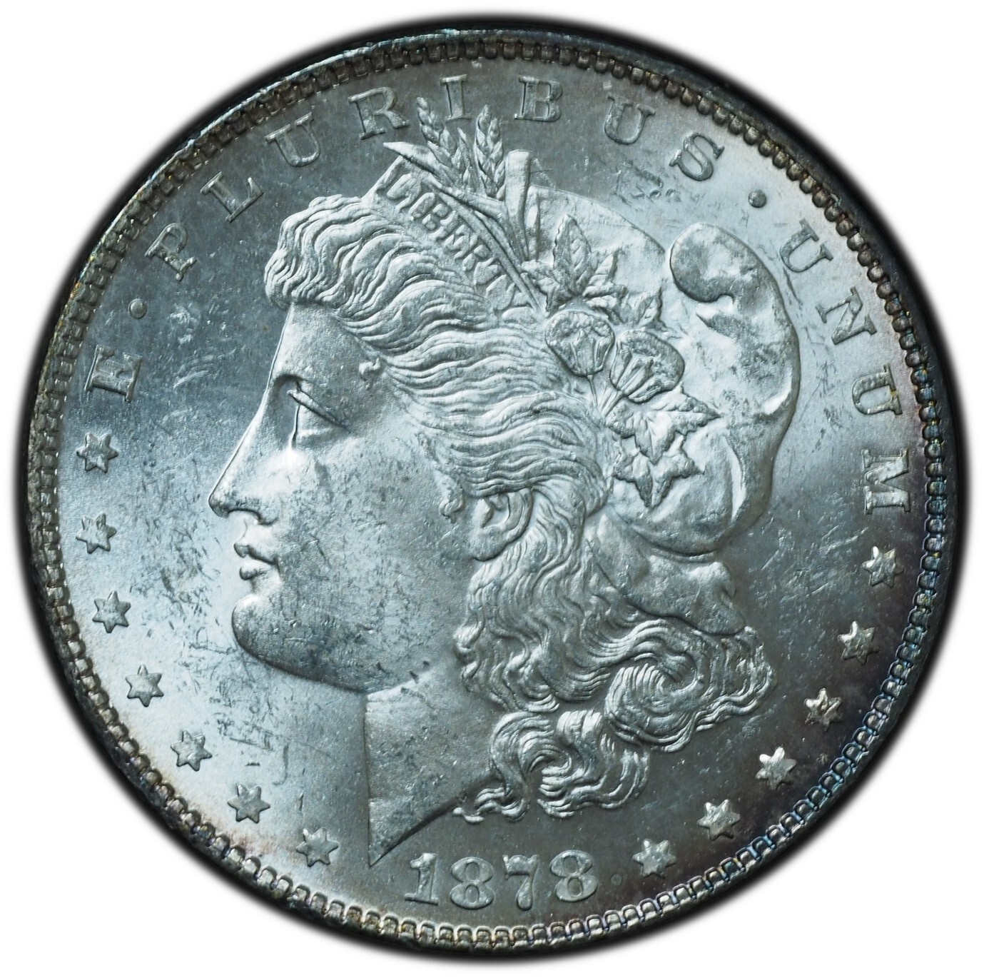 1878 Morgan Dollar Choice BU Uncirculated Condition, Great Luster!