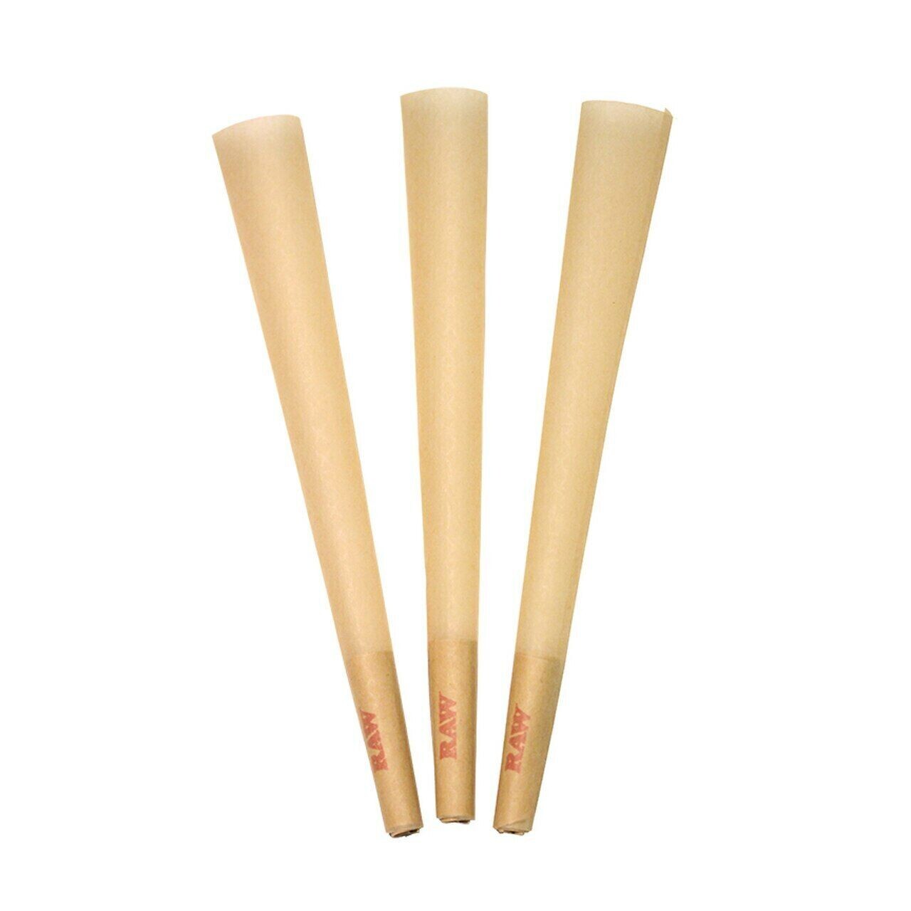 AUTHENTIC RAW Classic Cone 1 1/4 Size 200 Pre Rolled Cones Rolling Paper