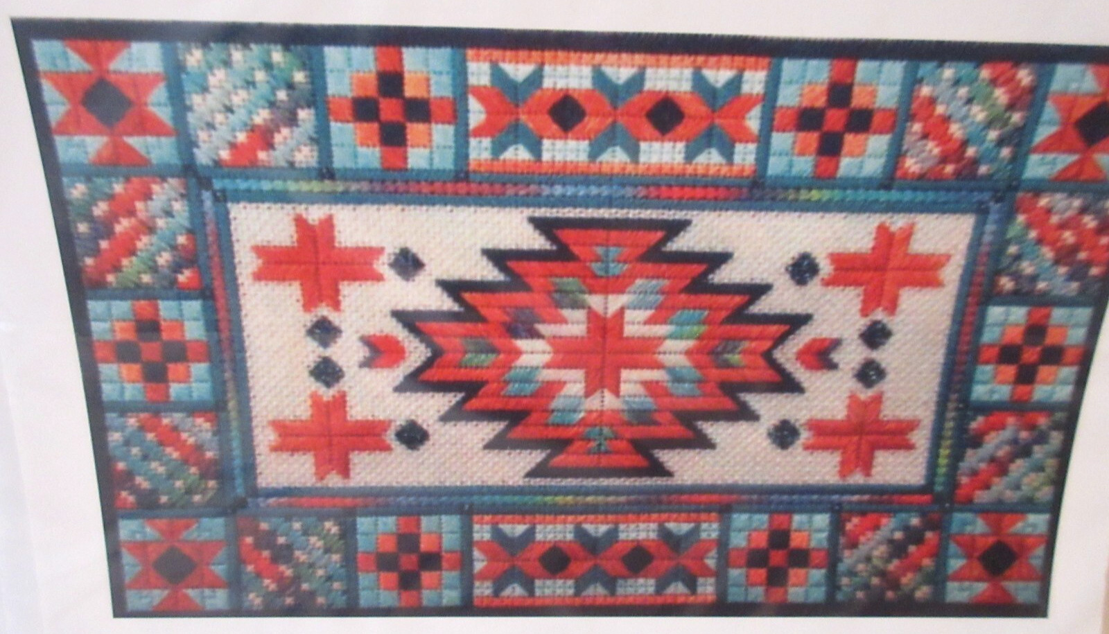 Needle Delights TURQUOISE TRAIL Counted Thread Needlepoint Pattern
