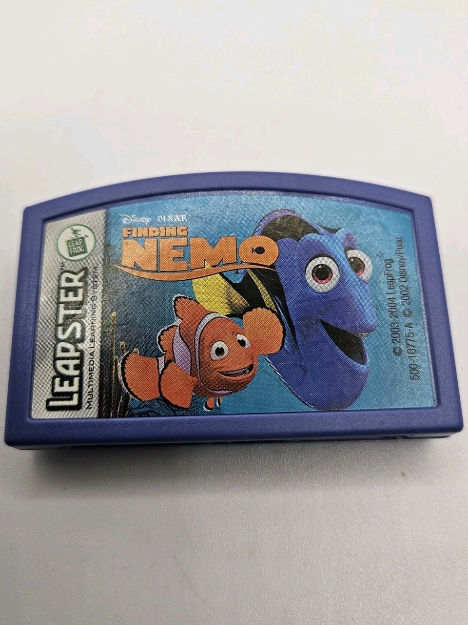 LeapFrog Leapster Disney Pixar FINDING NEMO Learning Game Cartridge 500-10775-A