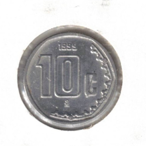 1999 Mexico Uncirculated Ten Centavo Coin