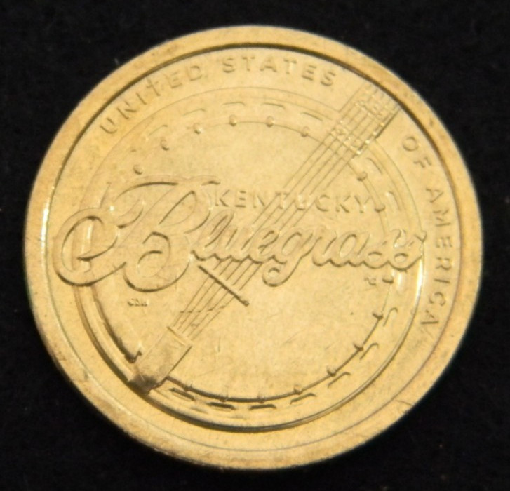 2022-D KENTUCKY BLUEGRASS MUSIC INNOVATION DOLLAR UNCIRCULATED $1 2022D