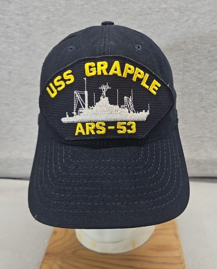 Navy USS  Grapple ARS-53 Ship Hat (T10)