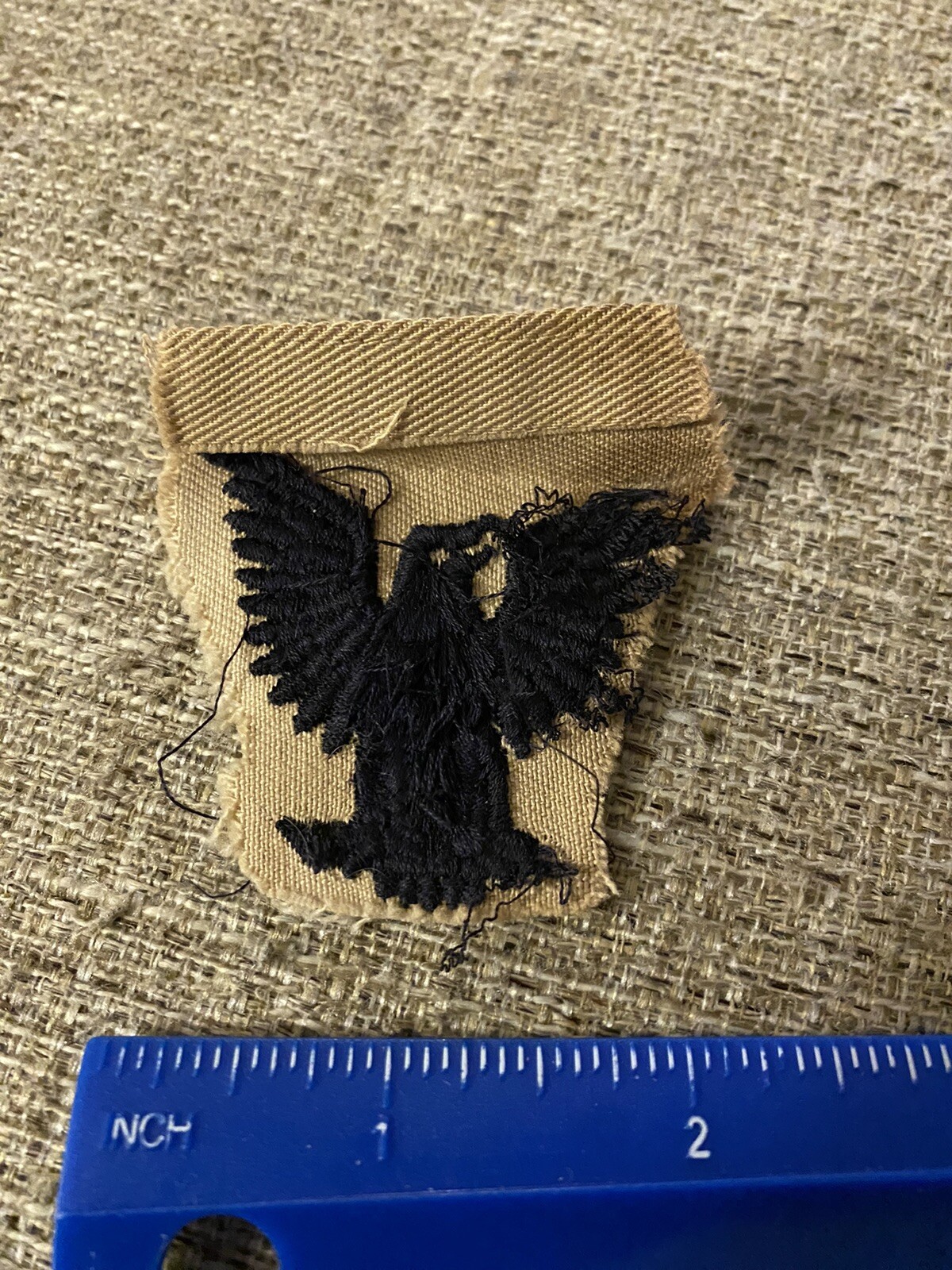 USN US Navy Eagle From Tan Rate Rating Patch