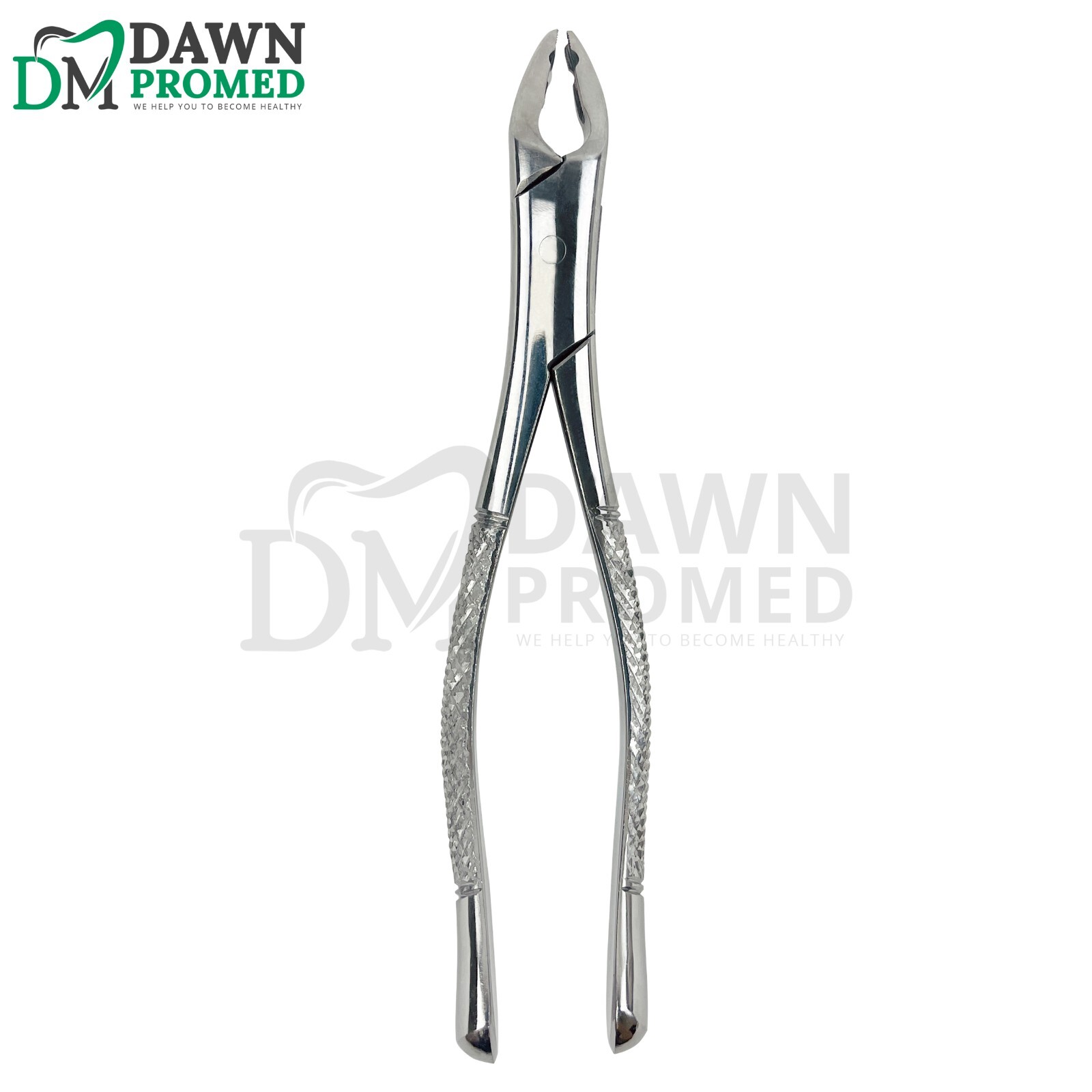 Dental Extracting Forceps #150XAS Serrated, Split Beak Design for Upper Teeth