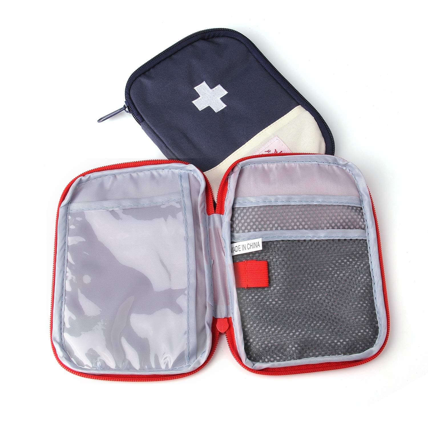 2 Packs Mini First Aid Bags for Outdoor Camping & Travel - 7x5 Inch
