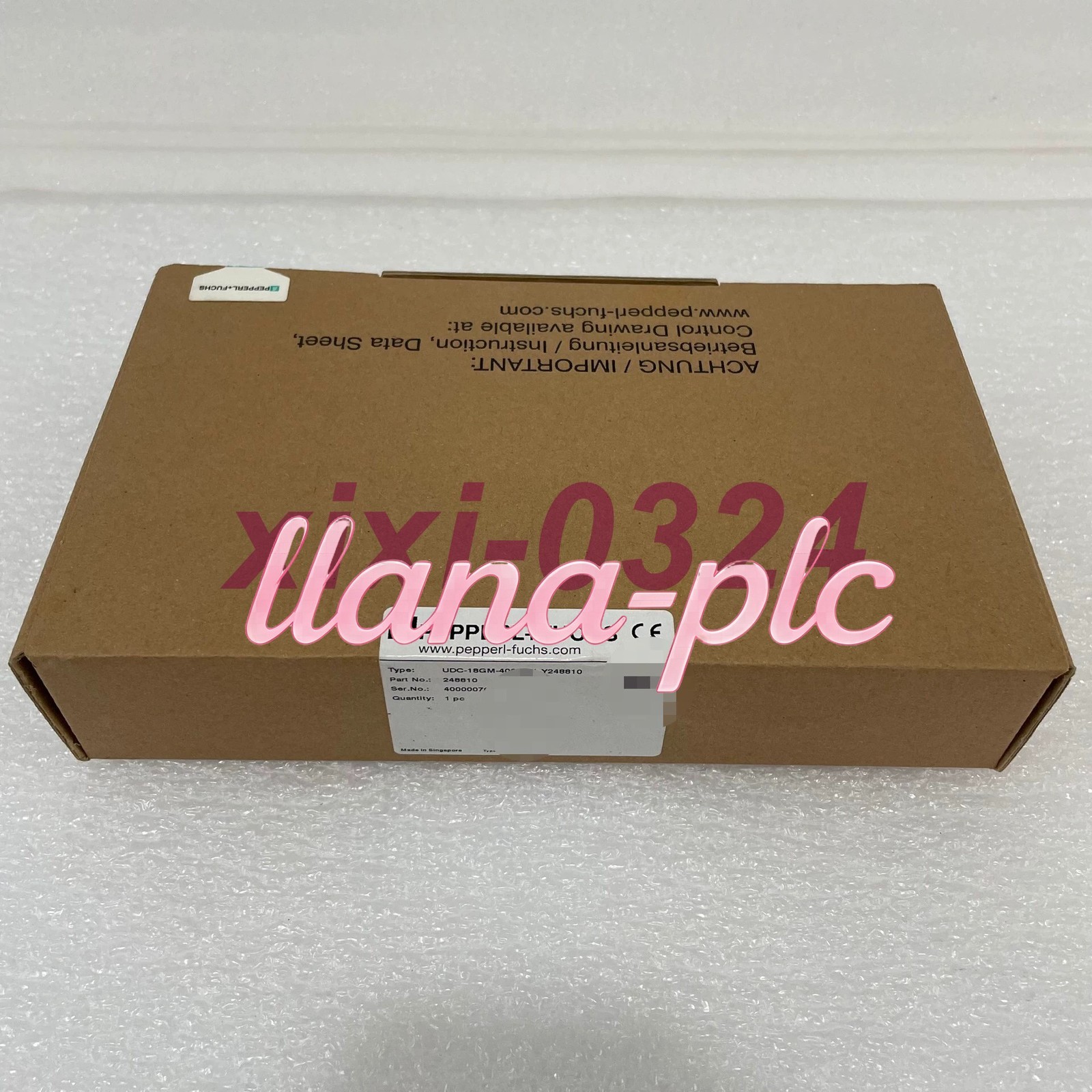 1pcs NEW P+F UDC-18GM-400-3E1-Y248810 ultrasonic sensor 248810 DHL shipping