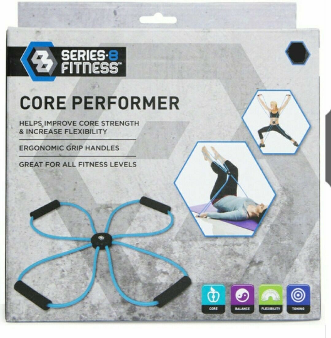 Series-8 Fitness Core Performer Exercise Workout Get In Shape Chart Included New