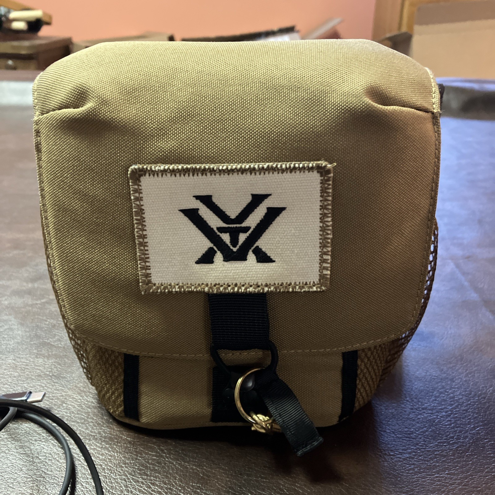 Vortex Binocular Carry Case NO HARNESS W/ Extras 7”x7”