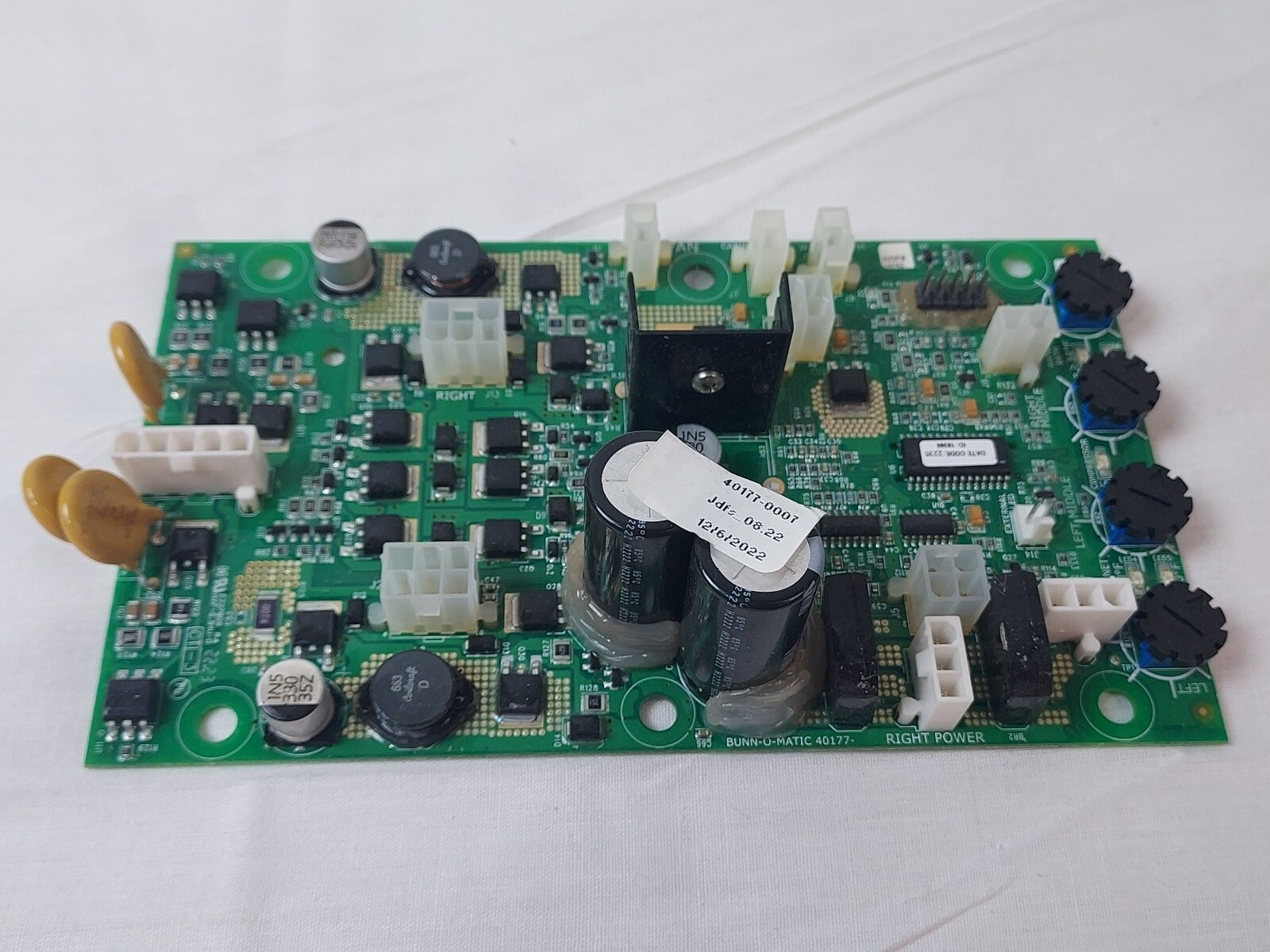 Bunn Control Board 40177.1007 BU40177.1007