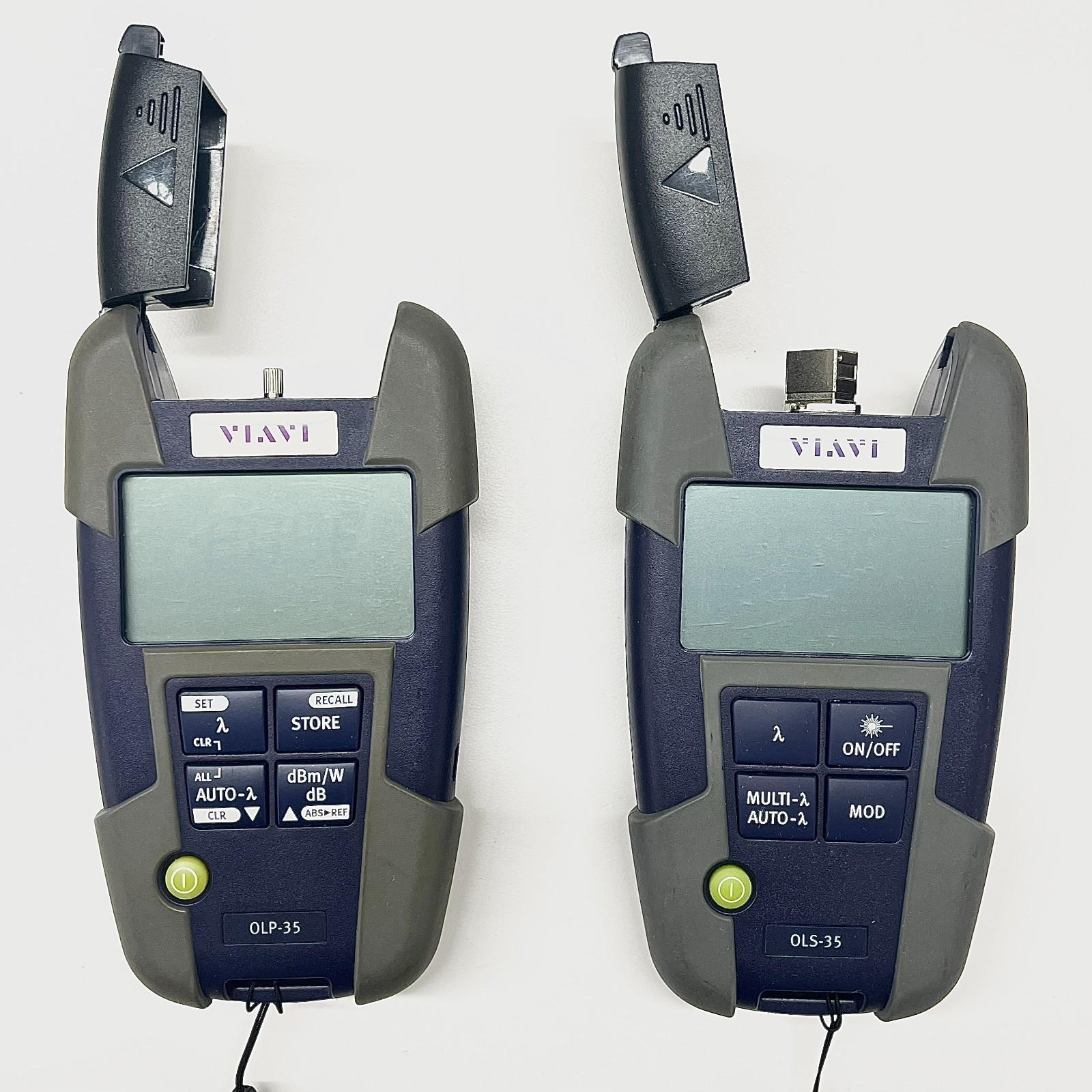 JDSU VIAVI OLS-35 Optical Light Source & OLP-35 Optical Power Meter