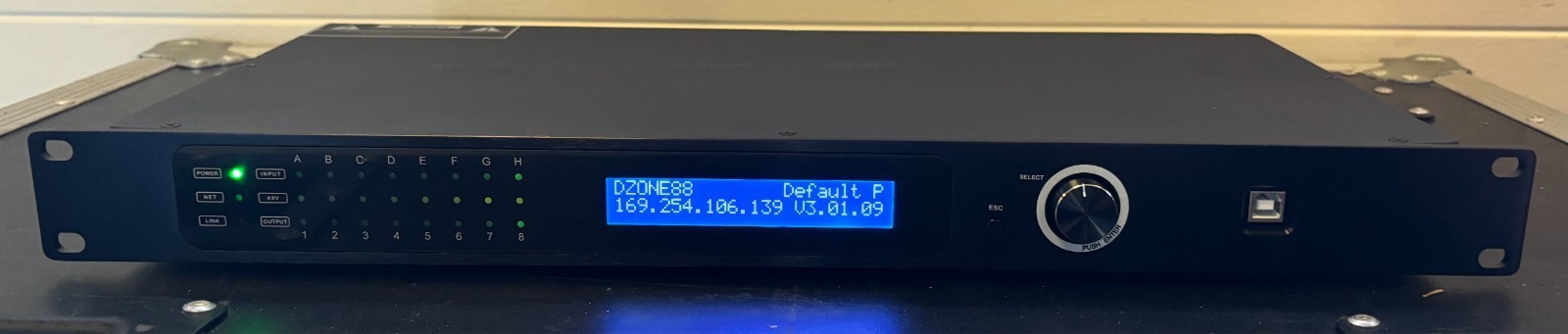 Audiophony DZONE88 8x8 Digital Audio Matrix