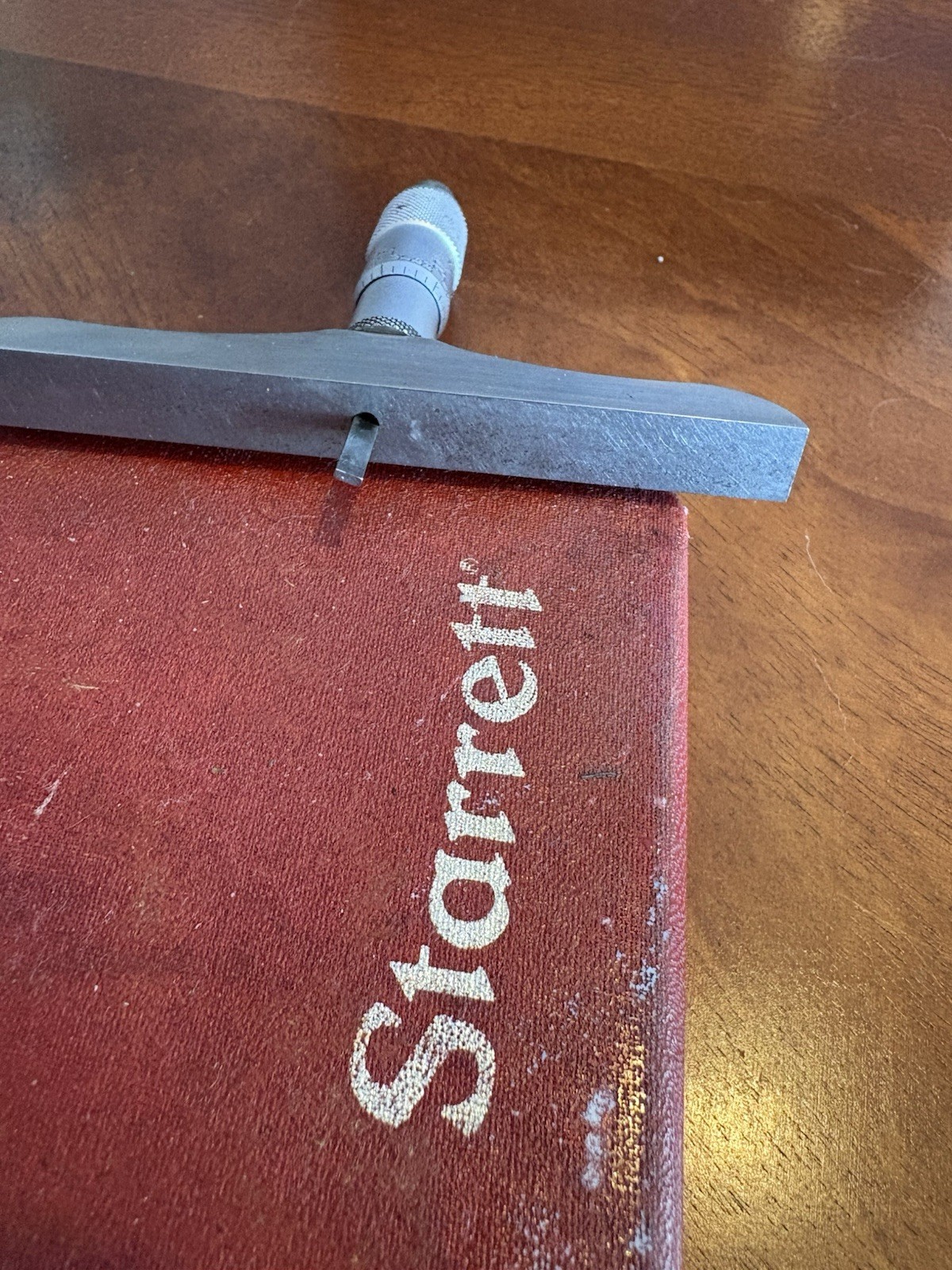 STARRETT 0-6 Inch DEPTH MICROMETER SET NO 449. Is Missing The 3 To 4 Blade