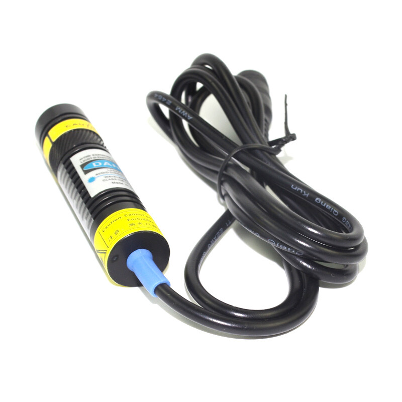 16x68mm Focusable 100mW 405nm Violet/Blue Dot Laser Diode Module
