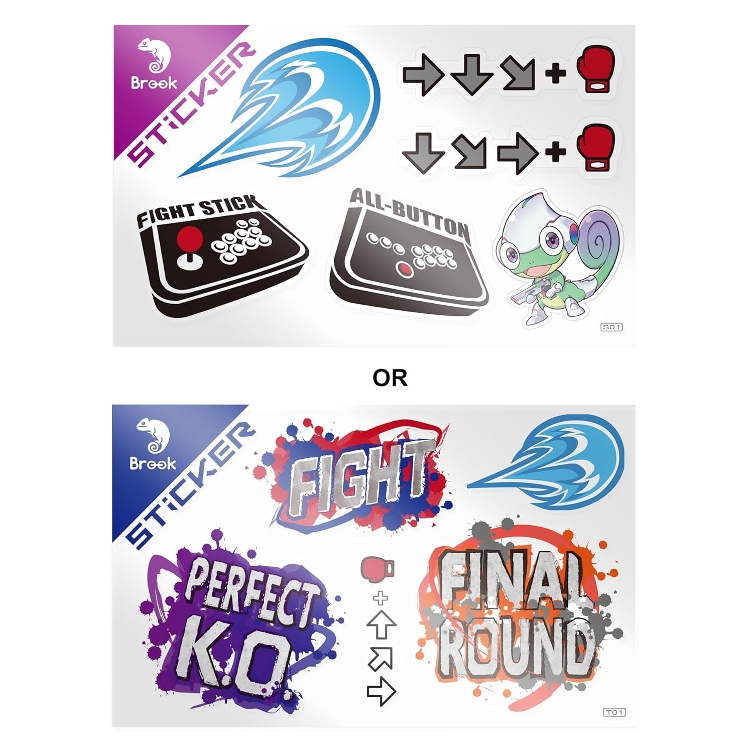 Brook P5 Plus Fighting Board for PS5 Fighting Games/PS4/PS3/Switch/PC (X-Input)