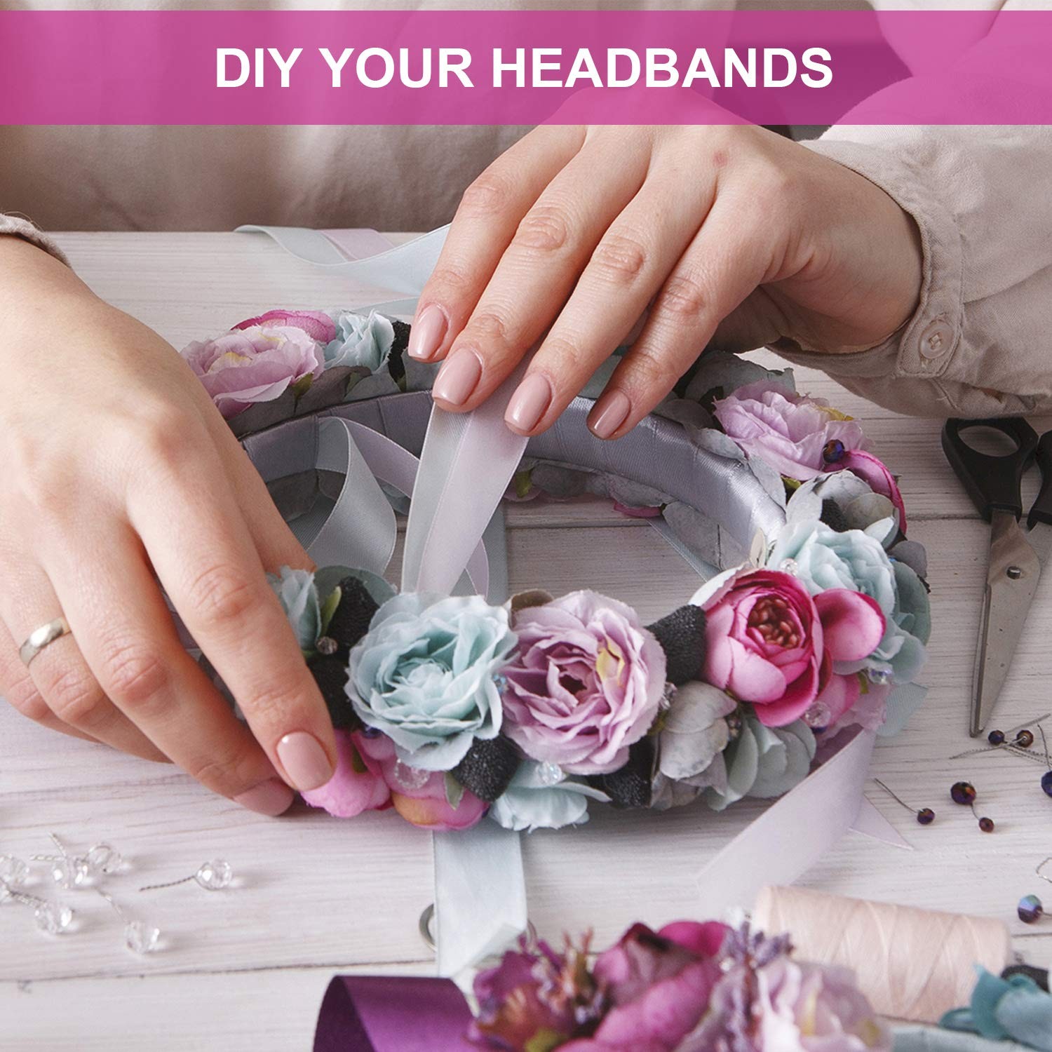 DIY Metal Headband Craft Blanks