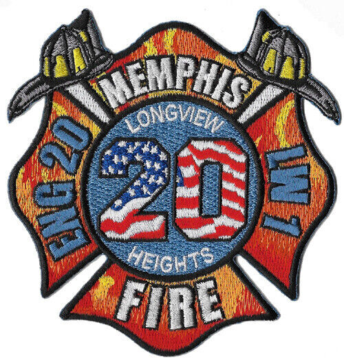 Memphis Engine 20 Longview Heights   NEW Fire Patch