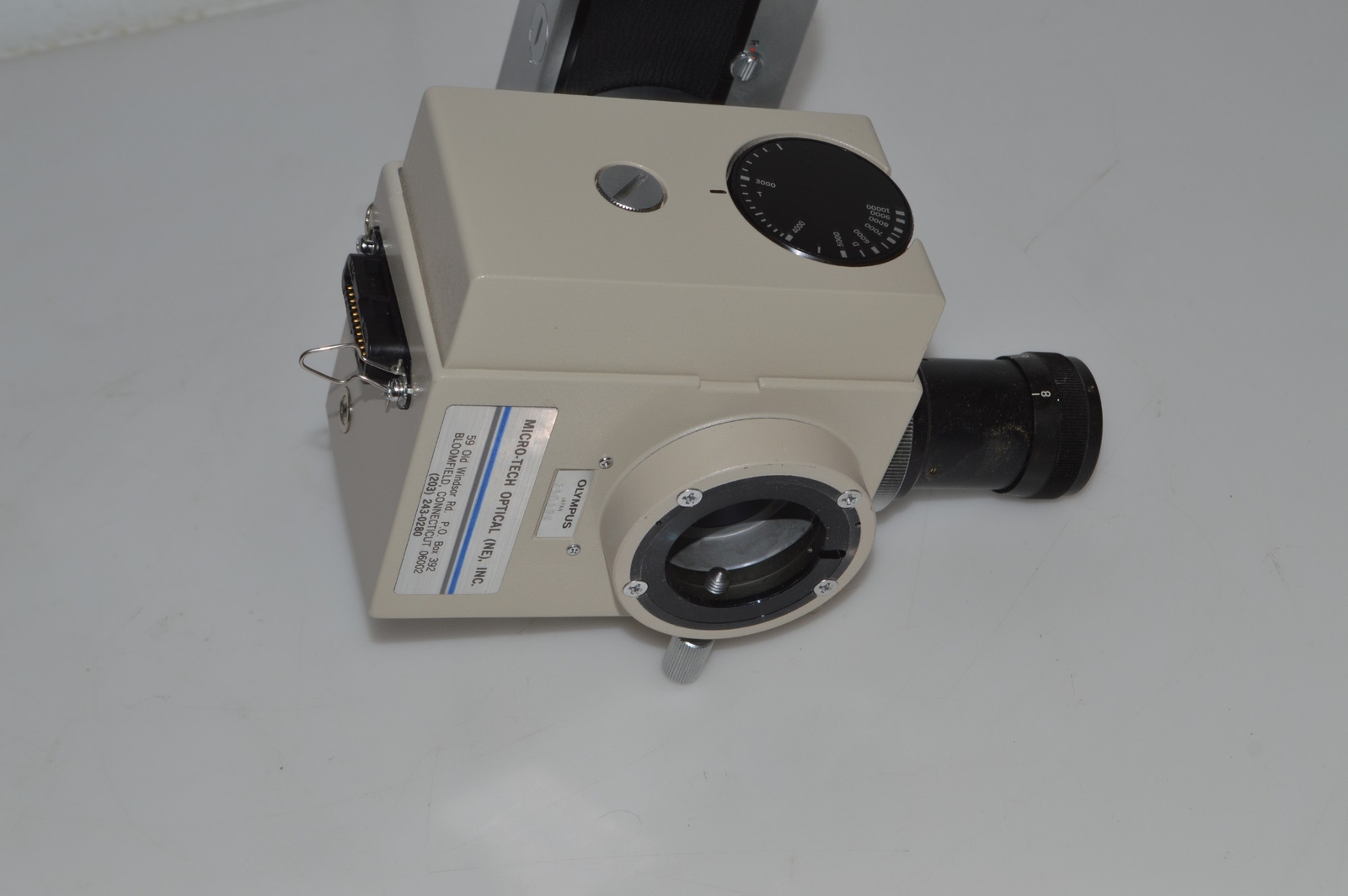 *TA* OLYMPUS MICROSCOPE CAMERA ADAPTER - EYEPIECE- C-35AD - BH-2? (QJH34)