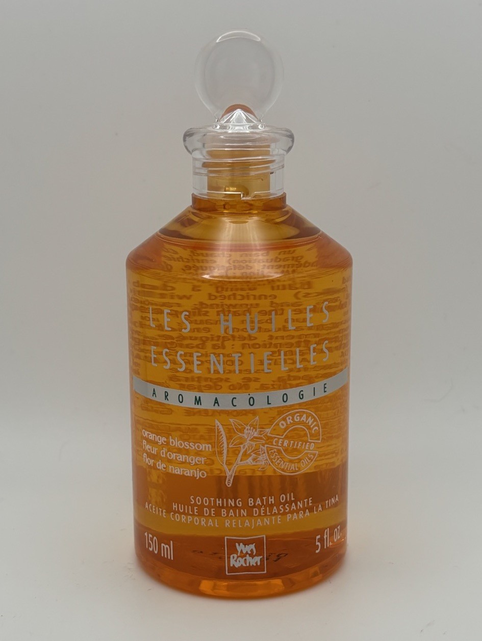 Yves Rocher Organic Relaxing ORANGE BLOSSOM SOOTHING BATH OIL Unisex 5 fl Oz NEW