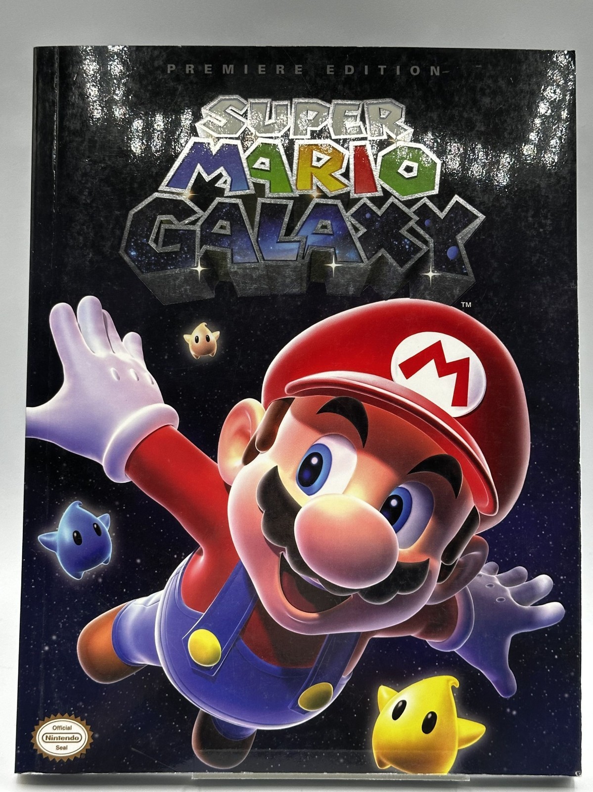 Super Mario Galaxy Premiere Edition Strategy Guide Nintendo 2007 With Poster