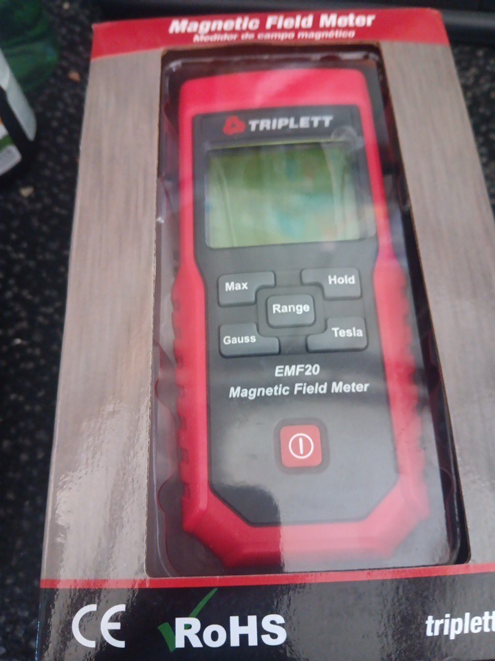 Triplett EMF20 Low Frequency Magnetic Field Meter, 30Hz - 300Hz OpenBox FreeShip