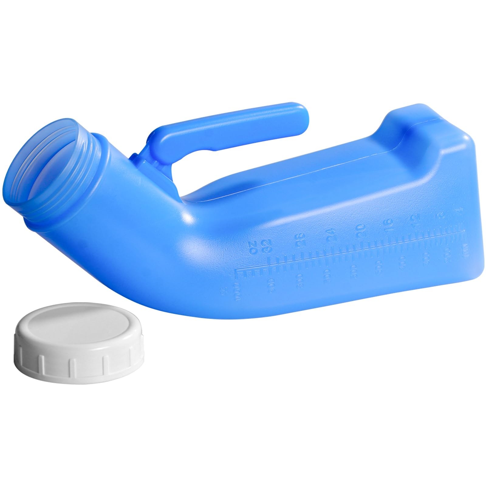 Male Urinals Urine Bottle for Men Portable Travel Pee Bottles Spill Blue