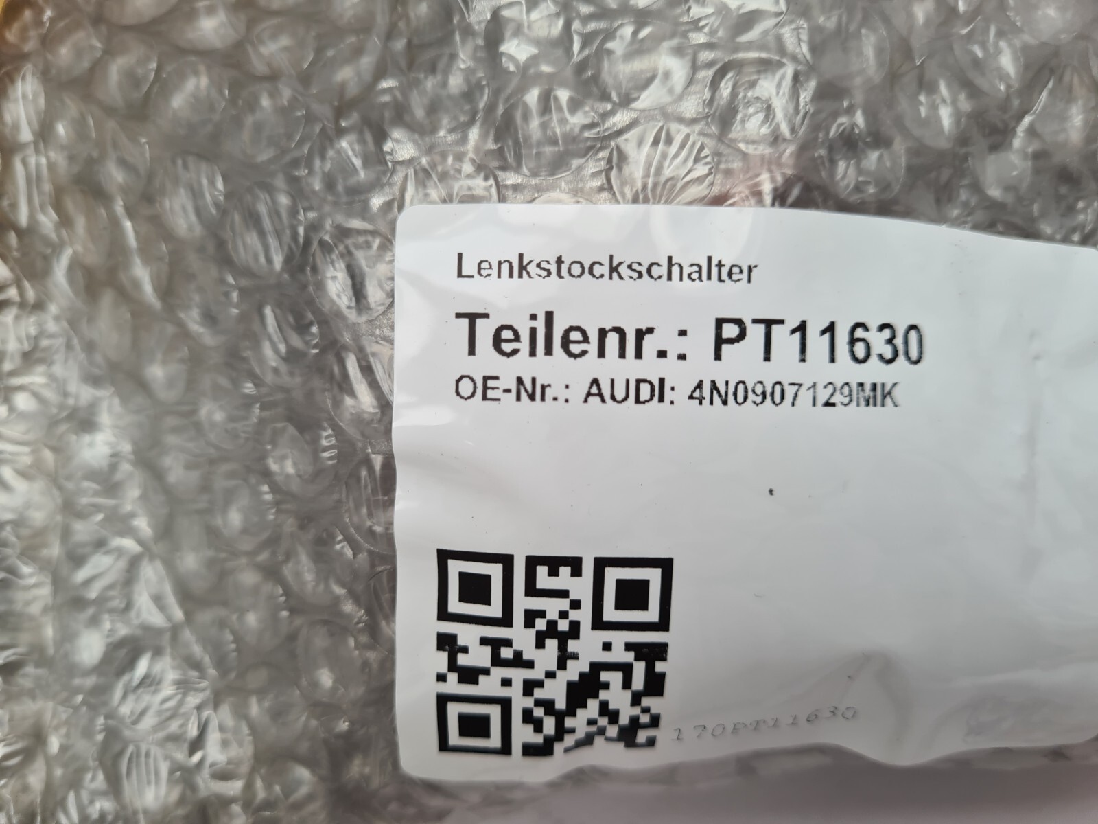 Original Audi A4 A6 Q7 Q8 e-tron Lenkstockschalter Kombischalter 4N0907129MK