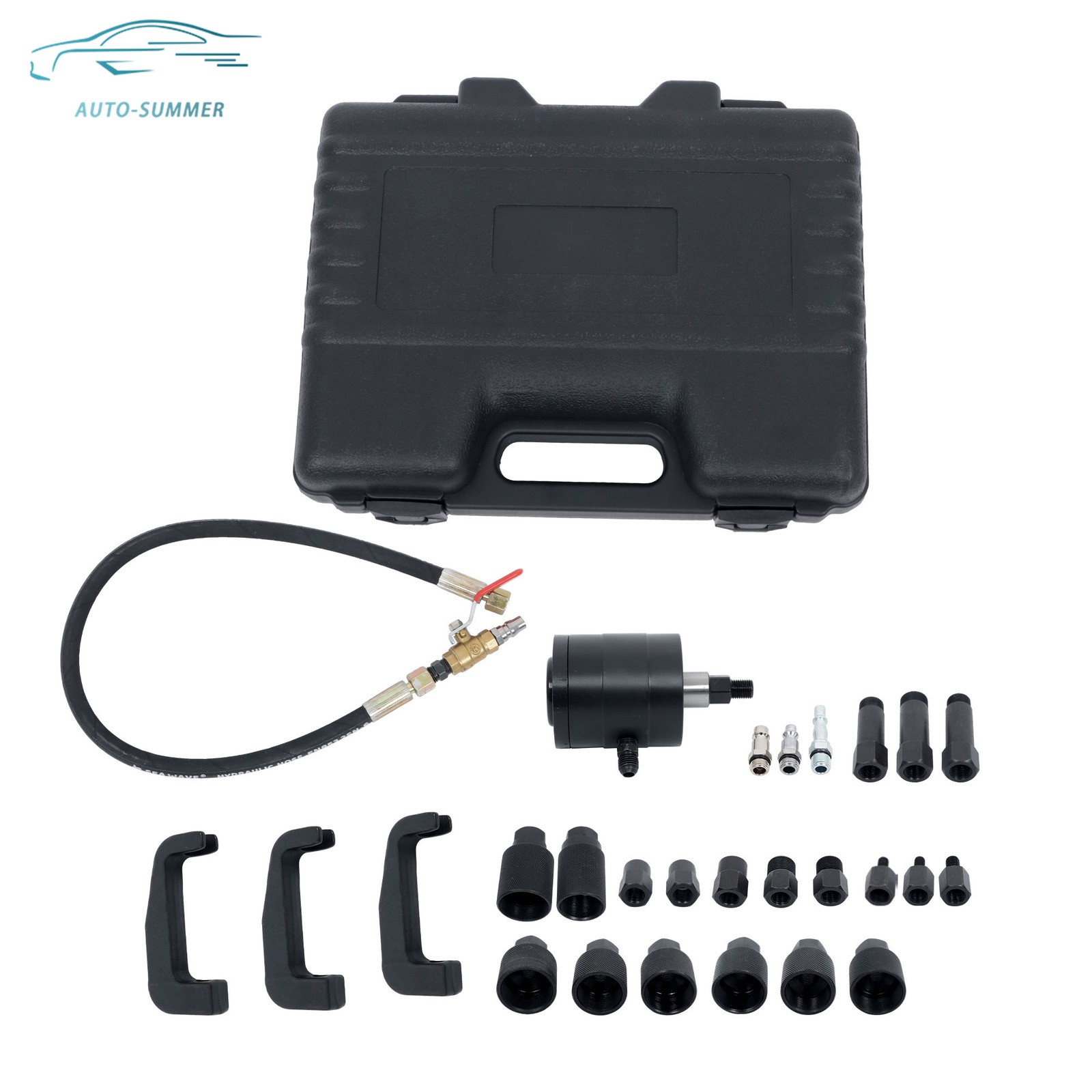 24Pcs Pneumatic Diesel Injector Removal Extractor Remover Pneumatic Puller Tool