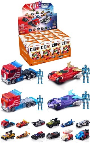 Blokees - Transformers - Wheels C1 Model Kit 12ct Display [New Toy]
