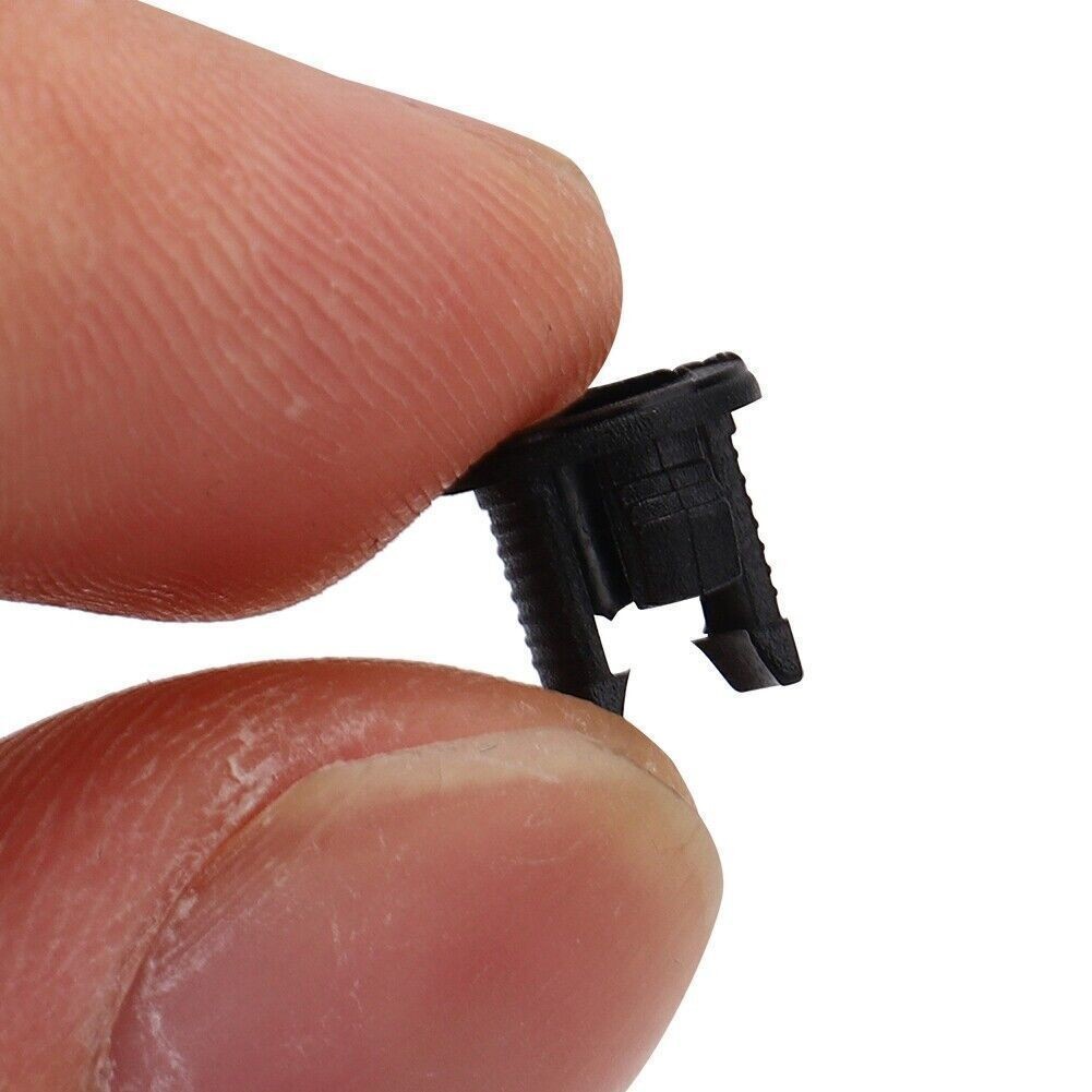 200PCs LED Holder Electronic Component Accessory Diode Bracket Mount Plastic
