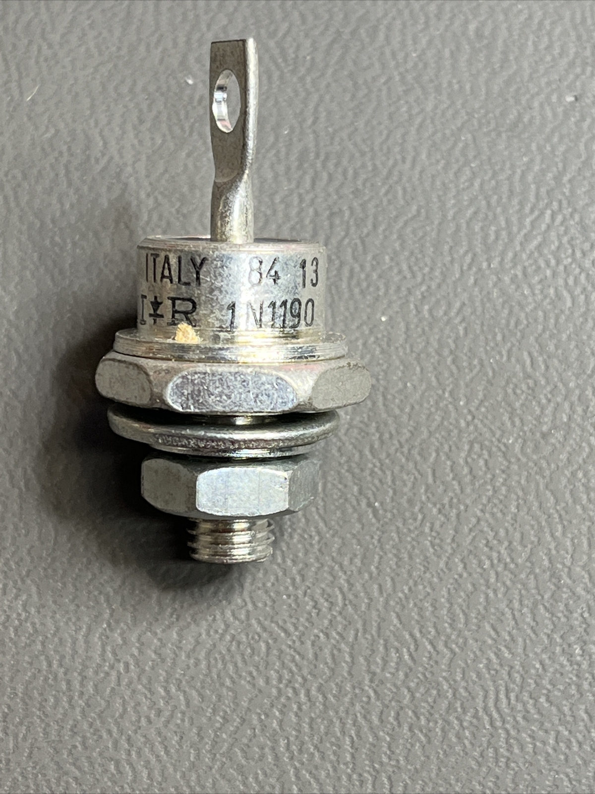 1 Each ~ 1N1190 ~ IR ~ General Purpose Rectifier Diode ~ 600V 35A DO-5 ~ NOS