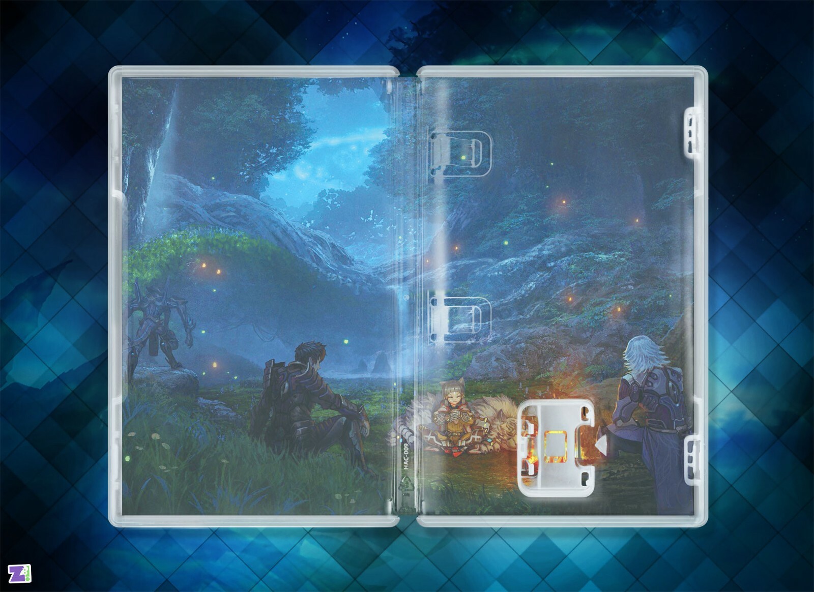 Xenoblade Chronicles 2 Cover Art: "After-Dark" Custom Insert & Case, Nintendo