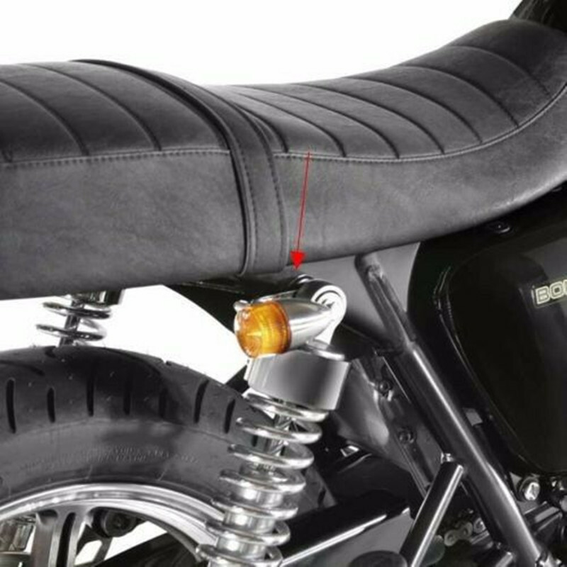 10mm Motorcycle thread Indicator Turn Signal Fork Clamp Mount Ear Shock Brackets