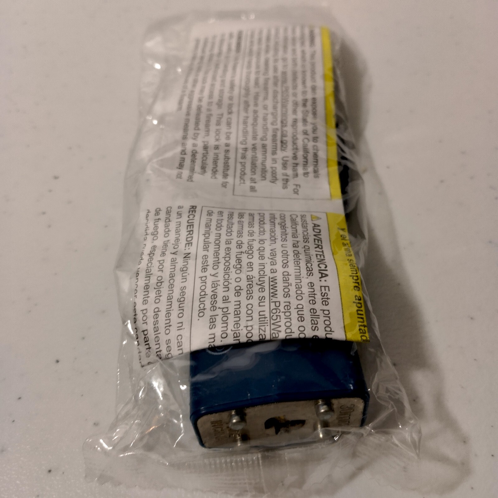Beretta Cable Lock OEM Blue With 2 Keys Safety