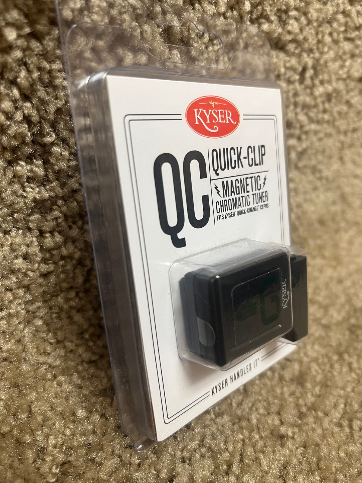 Kyser QC Quick Clip Magnetic Tuner