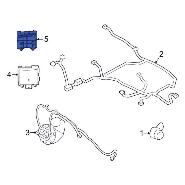 Genuine Ford Bracket M1PZ-14D189-B