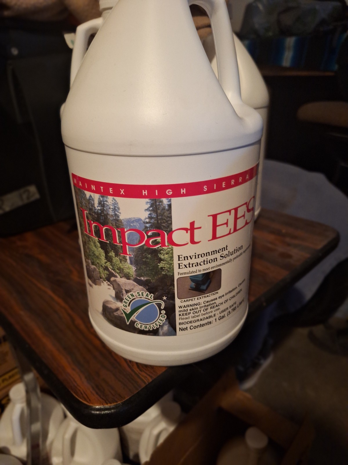 carpet cleaning solution 20 gallon bottles available all unopened.