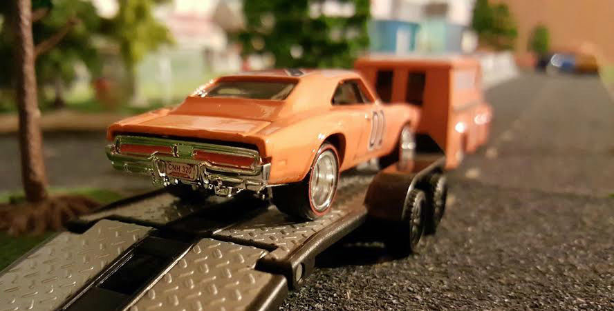 General Lee Decals 1:64 scale redline hot wheels 4 sets