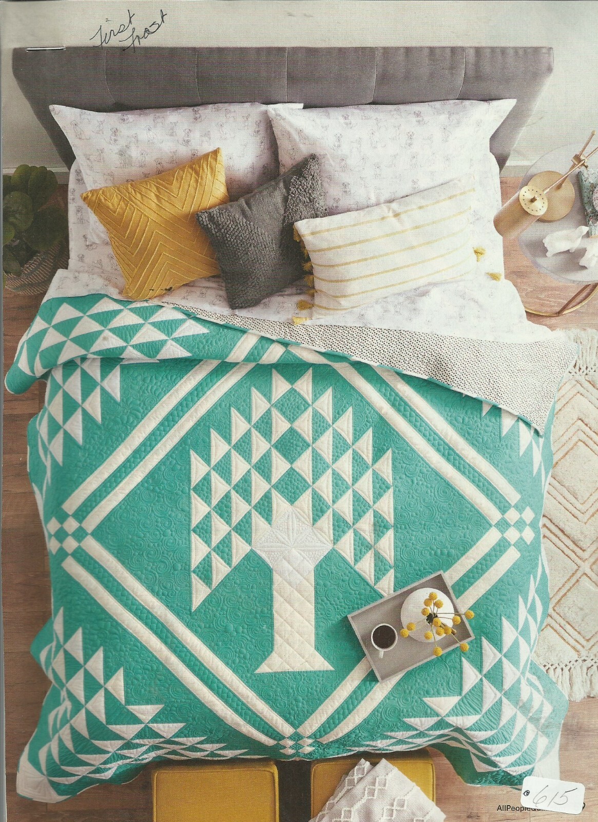 C0265  FIRST FROST QUILT PATTERN/INSTRUCTIONS