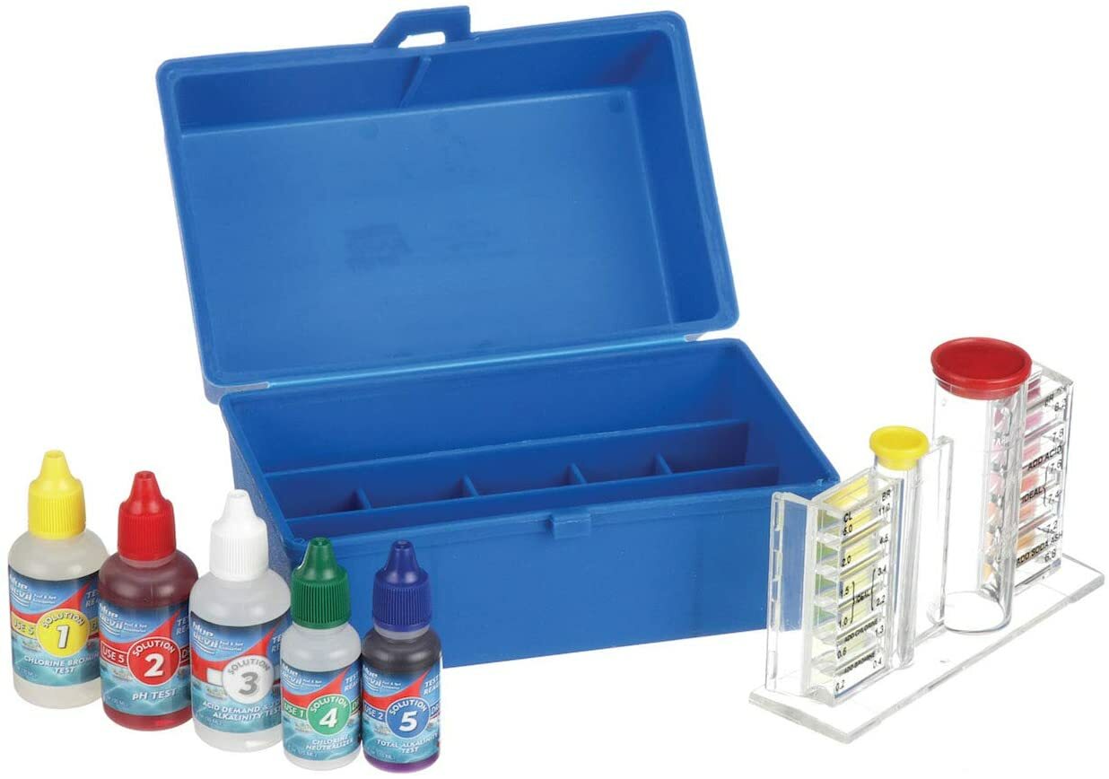 Blue Devil B7448 5-Way OTO Swimming Pool Test Kit