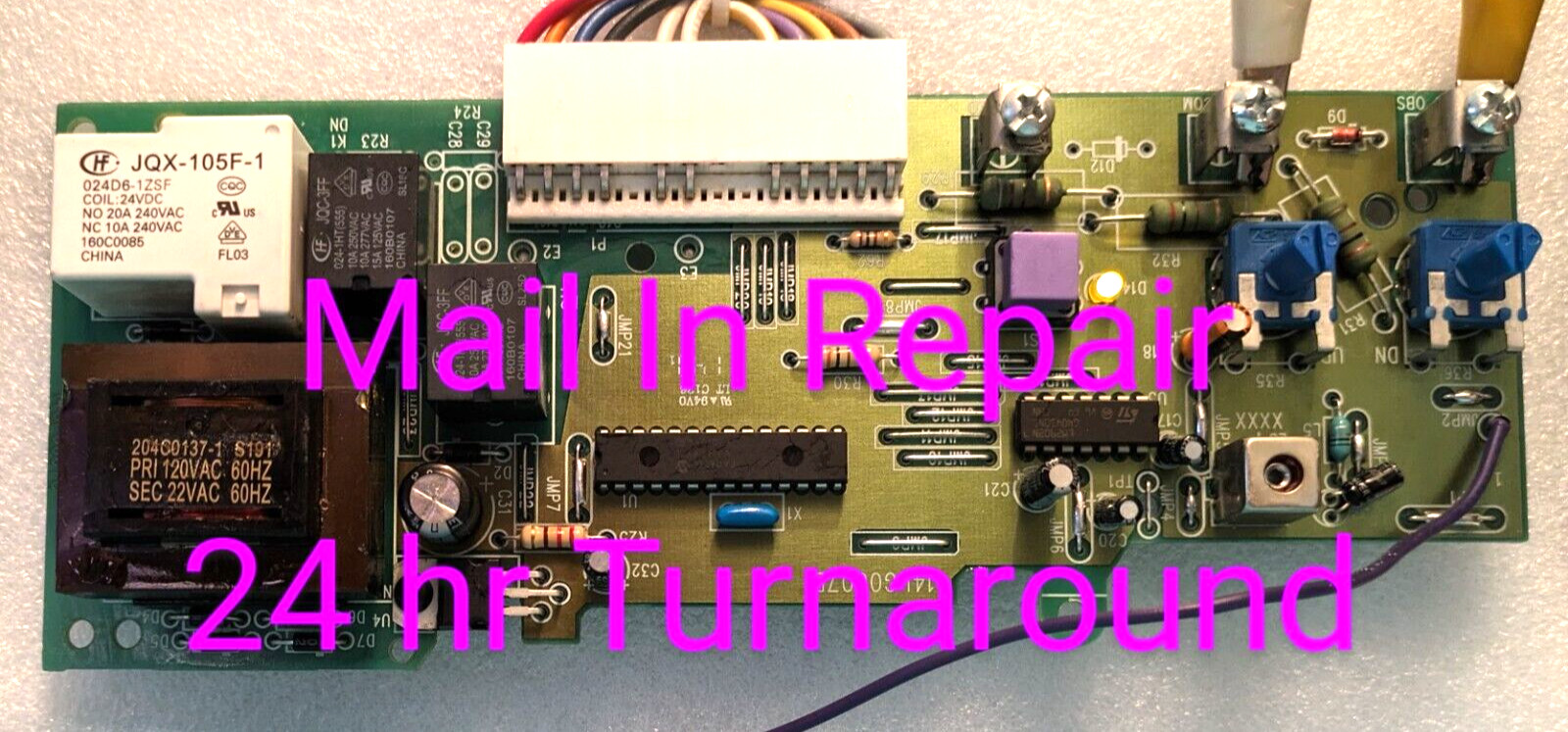 Chamberlain, LiftMaster, 41A5021‑1H‑315 Logic Board Mail In Repair