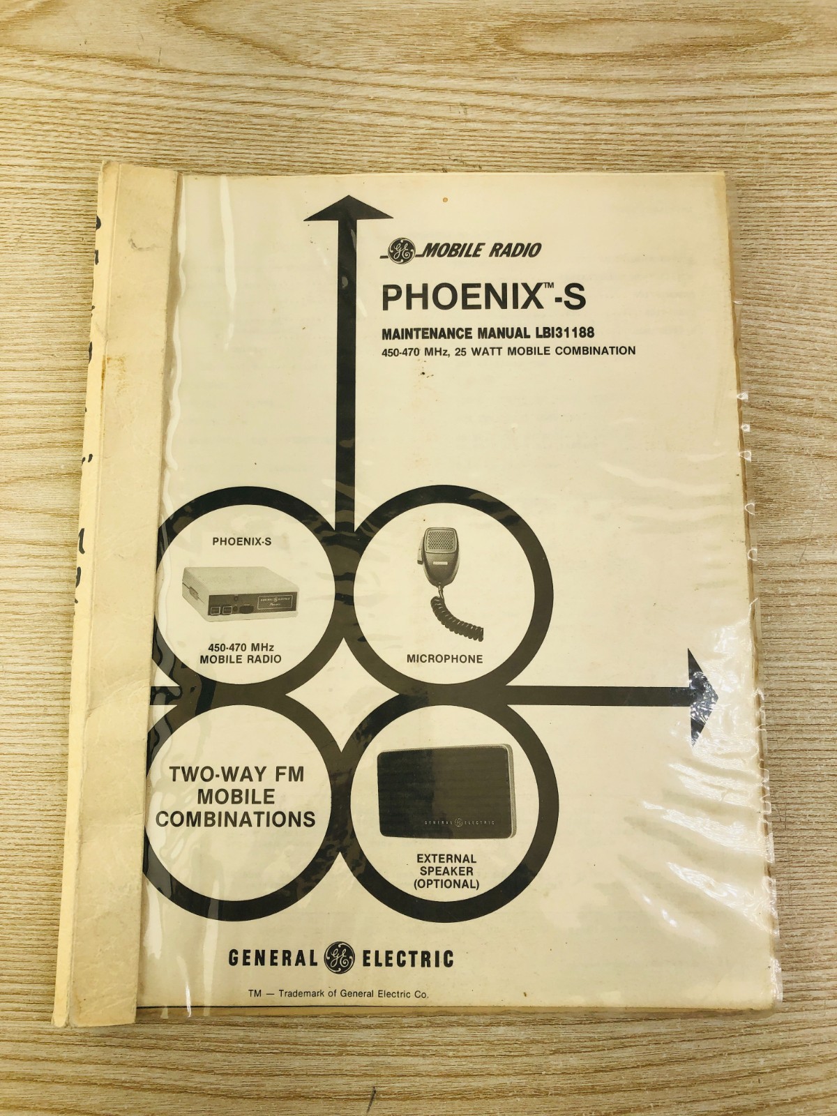 GE Mobile Radio LBI31188 Phoenix-S Maintenance Manual ~ 450-470 MHz 25 Watt