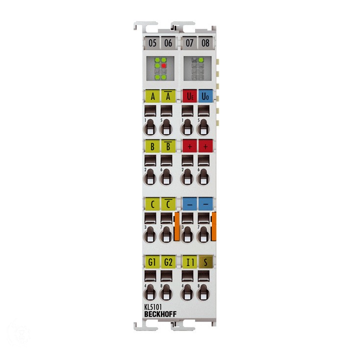 Beckhoff KL5101 Incremental Encoder Interface, 5 VDC, 16 Bit MFGD