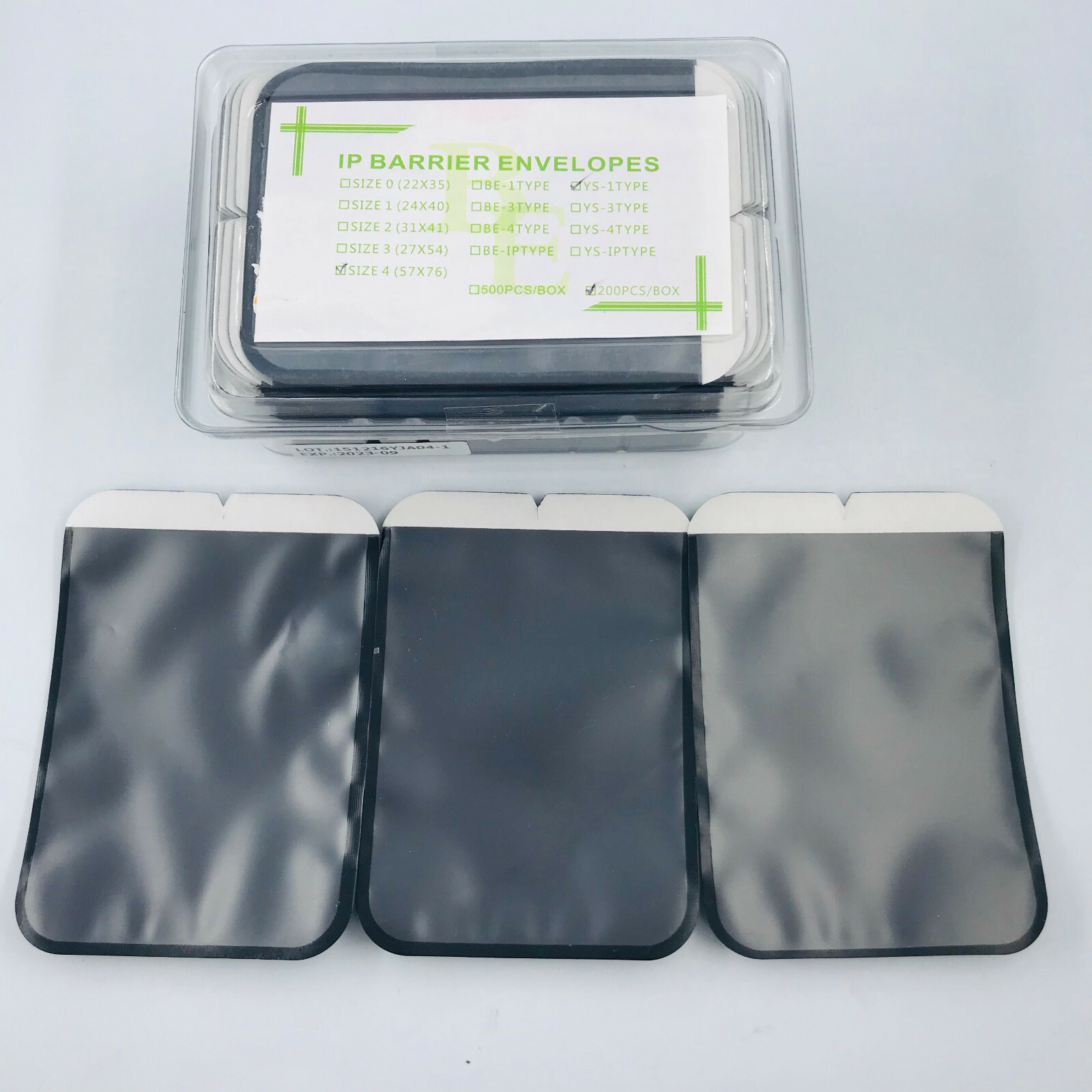 1000pcs Digital X ray Barrier Envelope Sleeves for Phosphor Plate Scan Size #4