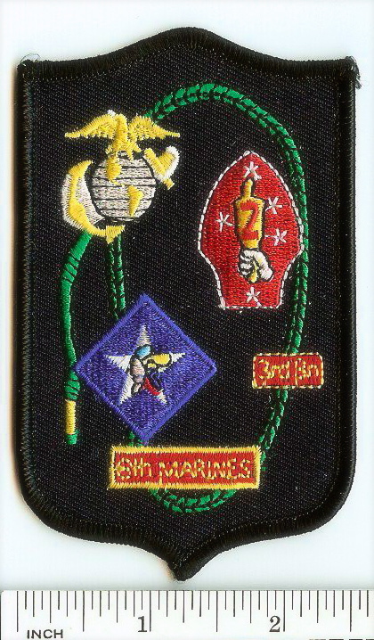 USMC 3/6 shield PATCH 3rd Battalion/6th Marines Afghanistan! Iraq! 3d Bn/6th Mar