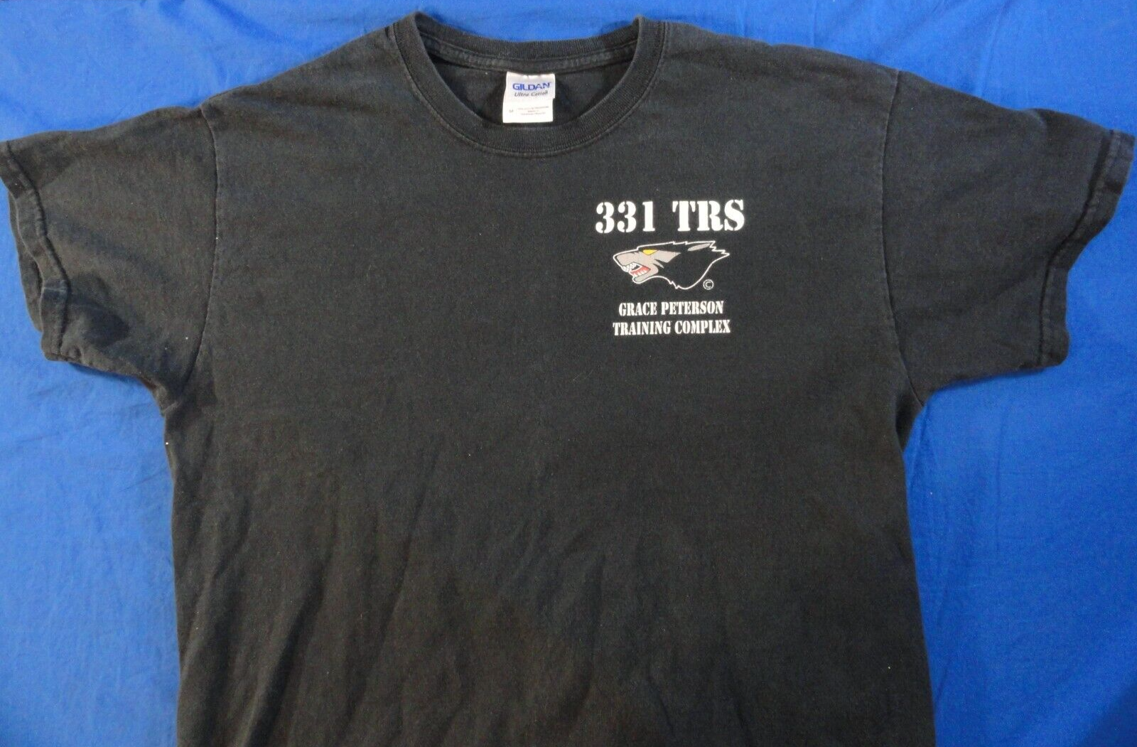 DISCONTINUED 331st TRS WOLFPACK GRACE PETERSON TRAINING COMPLEX SHIRT MEDIUM