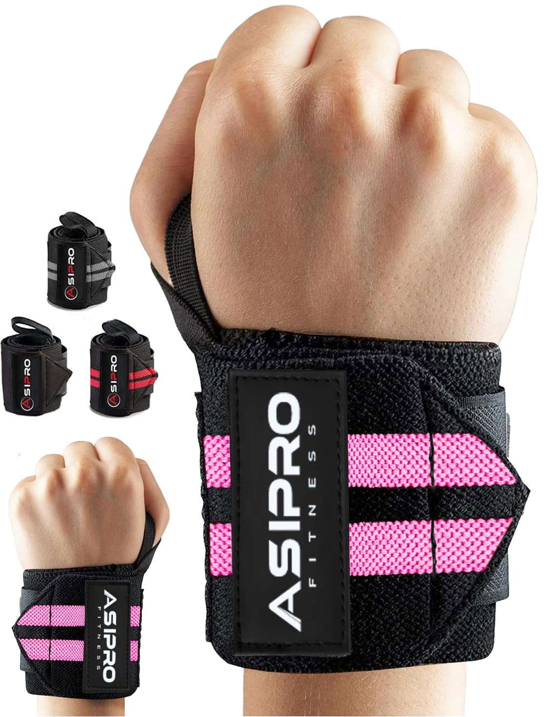 Wrist Straps for Weightlifting Men & Women Wrist Wraps for Weightlifting Muñe...