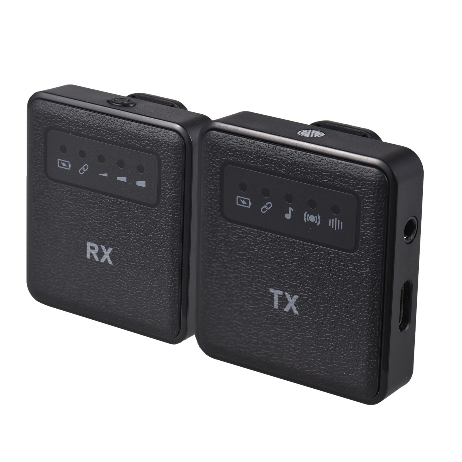 2.4G Wireless Collar Clip Microphone Clip-on Microphone Mic Transmitter CQCM