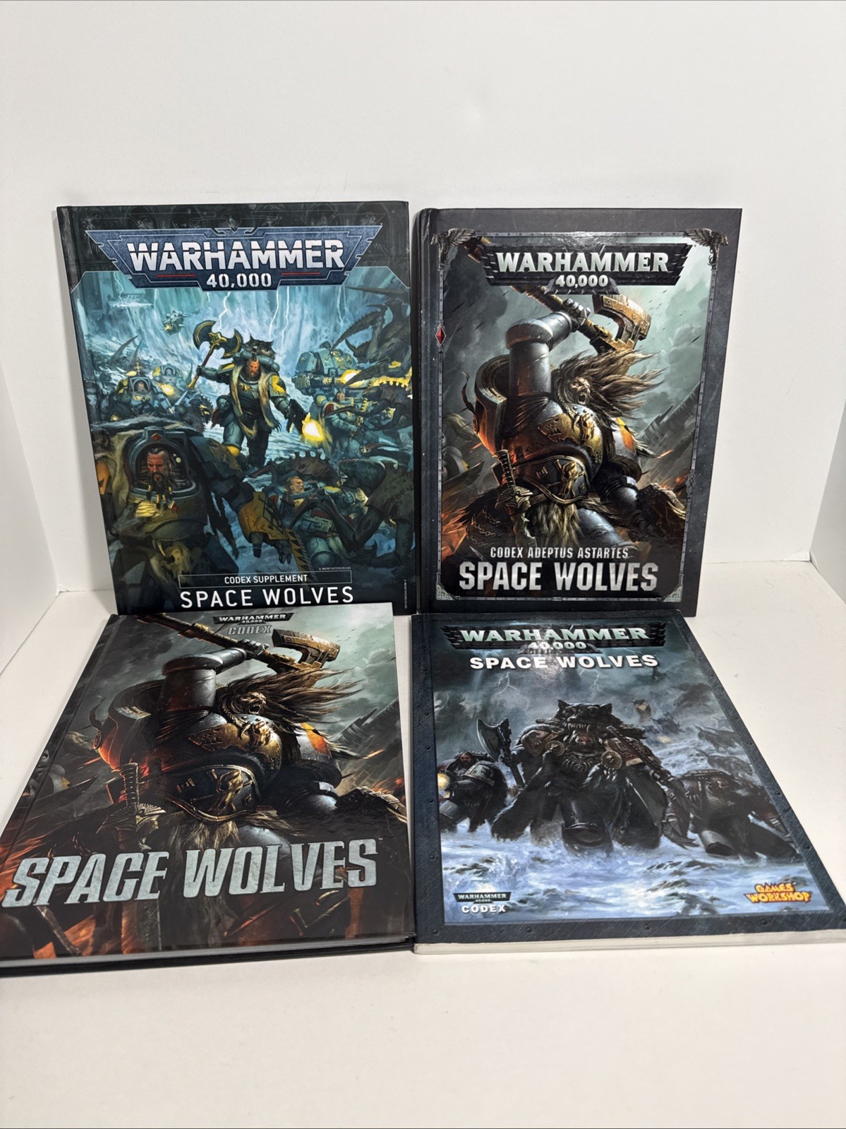 Warhammer 40k Space Wolves Codex and Supplement Lot